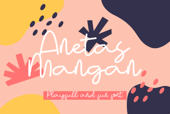 Anetas Mangan: A Quirky Font for Business Branding
