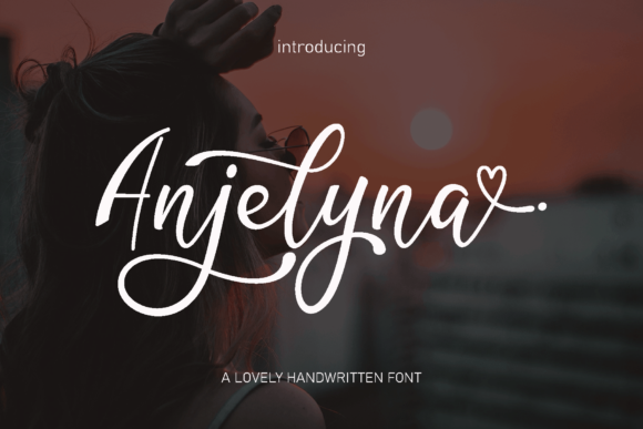 Anjelyna: Elegant Script Font for Web Design