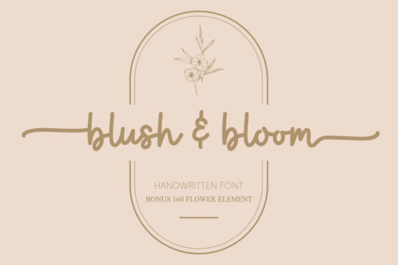 Blush Bloom Font for Business