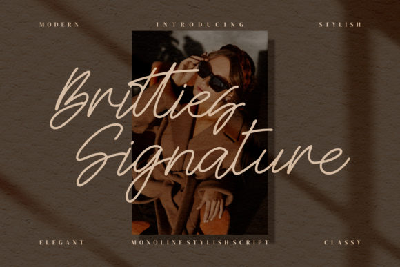 Britties Signature: A Classy Script Font