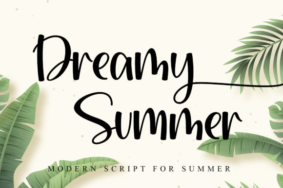 Dreamy Summer Font for Elegant Design