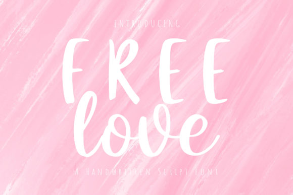 Free Love: A Laid-Back Handwritten Font