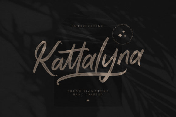 Kattalyna: A Stylish Script Font