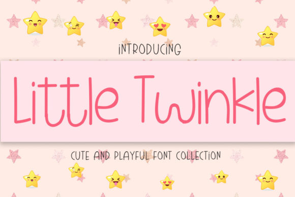 Little Twinkle Font for Web Design