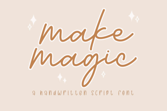 Make Magic: A Font for Delightful Design