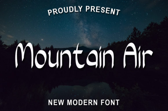 Mountain Air: A Font for Business Style