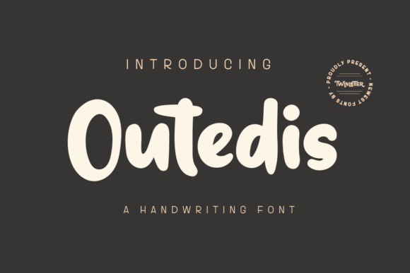 Outedis: A Trendy Handwritten Font