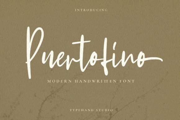 Puertofino: A Graceful Script Font