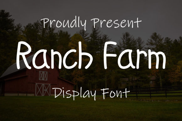 Ranch Farm: A Friendly Script Font