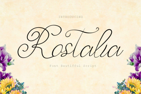 Rostalia: A Script Font for Creative Campaigns