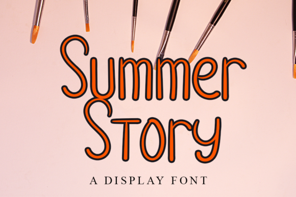 Summer Story Font for Business