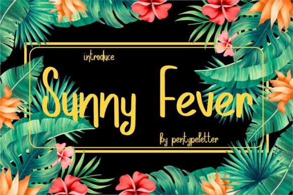 Sunny Fever Font: Fun & Friendly