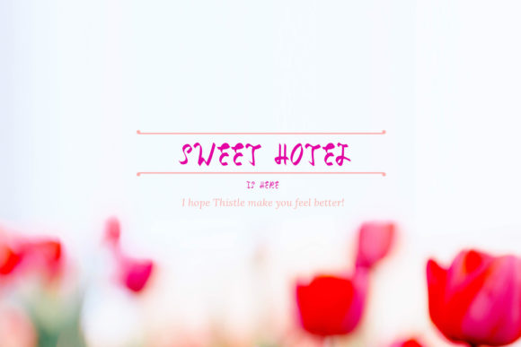Sweet Hotel Font for Web Design