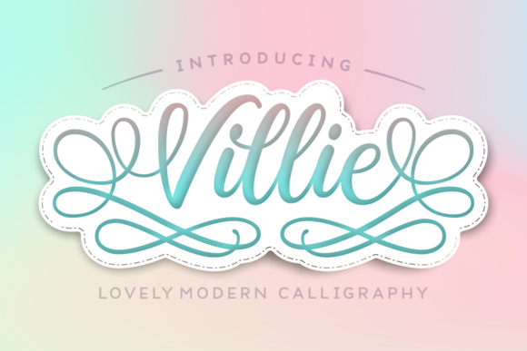 Villie: A Graceful Font for Business