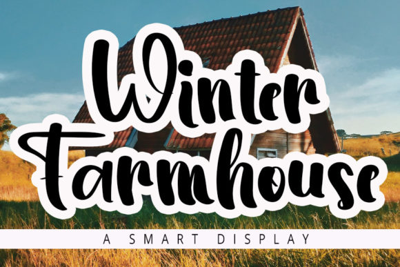 Winter Farmhouse Font Review