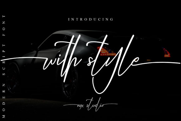With Style Font for Creative Projects